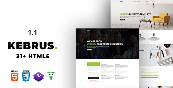 Kebrus | Minimal Multipurpose HTML5 Template Kebrus | Minimal Multipurpose HTML5 Template