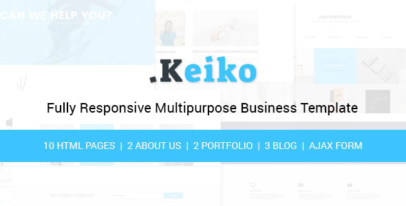 Keiko - Multipurpose Business HTML Template Keiko - Multipurpose Business HTML Template