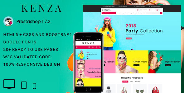 Kenza - Fashion Responsive HTML Template Kenza - Fashion Responsive HTML Template