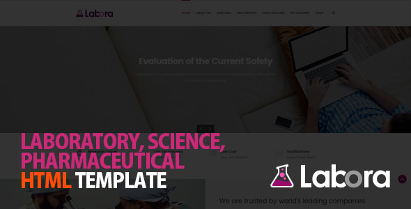 Labora - Business, Laboratory & Pharmaceutical HTML Template Labora - Business, Laboratory & Pharmaceutical HTML Template