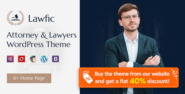 Lawfic - Attorney and Lawyer WordPress Theme Lawfic - Attorney and Lawyer WordPress Theme