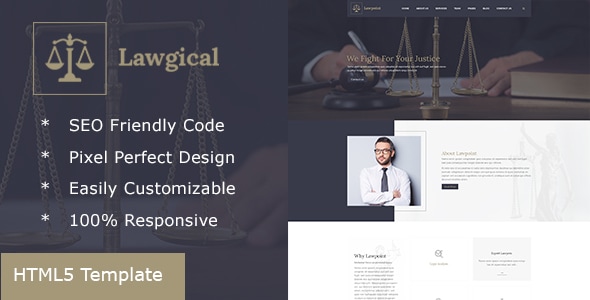 Lawgical - Lawyer & Attorney HTML5 Template Lawgical - Lawyer & Attorney HTML5 Template
