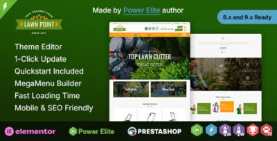 LawnPoint - Garden Tools Elementor Prestashop Responsive Theme
