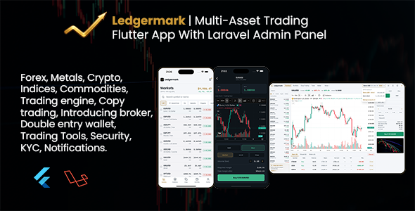 Ledgermark | Multi-Asset Trading Flutter App With Laravel Admin Panel Ledgermark | Multi-Asset Trading Flutter App With Laravel Admin Panel