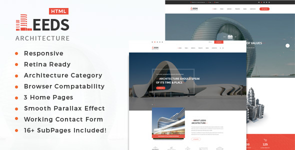 Leeds- Architecture, Interior and Renovation Template Leeds- Architecture, Interior and Renovation Template