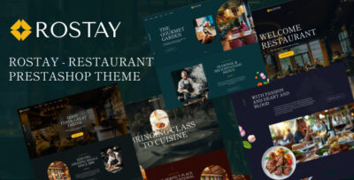 Leo Rostay Elementor - Restaurant Prestashop Theme