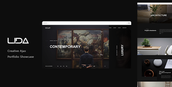 Lida - Ajax Portfolio Showcase HTML Template Lida - Ajax Portfolio Showcase HTML Template