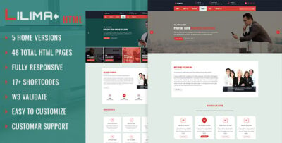 Lilima Business Template