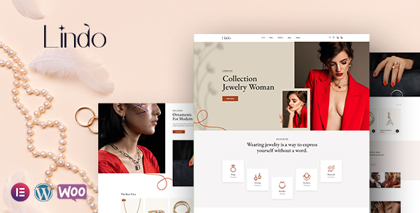 Lindo - Jewelry Store WooCommerce Theme Lindo - Jewelry Store WooCommerce Theme