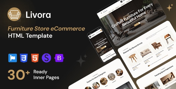 Livora - Furniture Store eCommerce HTML Template Livora - Furniture Store eCommerce HTML Template