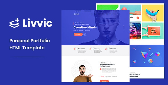 Livvic - Personal Portfolio HTML Template Livvic - Personal Portfolio HTML Template