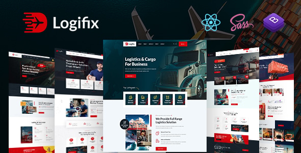 Logifix - Transport & Logistics React NextJs Template Logifix - Transport & Logistics React NextJs Template
