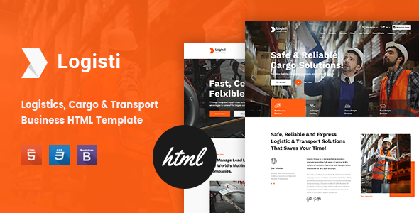 Logisti - Logistics & Transport HTML5 Template Logisti - Logistics & Transport HTML5 Template