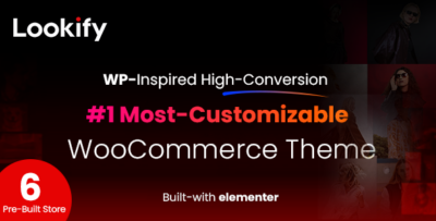 Lookify - Premium Multipurpose WooCommerce WordPress Theme