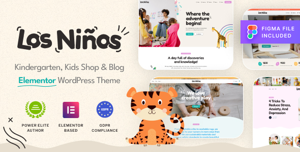Los Ninos - Children Education WordPress Theme Los Ninos - Children Education WordPress Theme