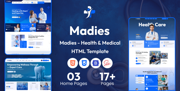 Madies - Health & Medical HTML Template Madies - Health & Medical HTML Template
