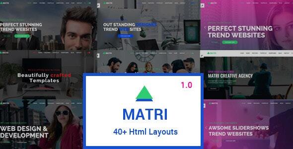 Matri | Responsive MultiPurpose HTML Website Template Matri | Responsive MultiPurpose HTML Website Template