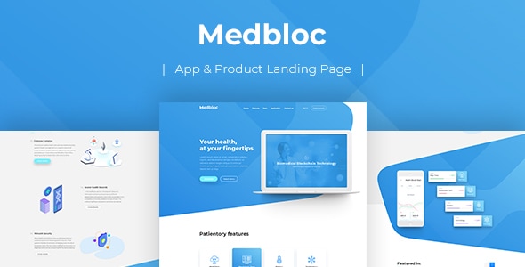 Medbloc - HTML Landing Page Medbloc - HTML Landing Page