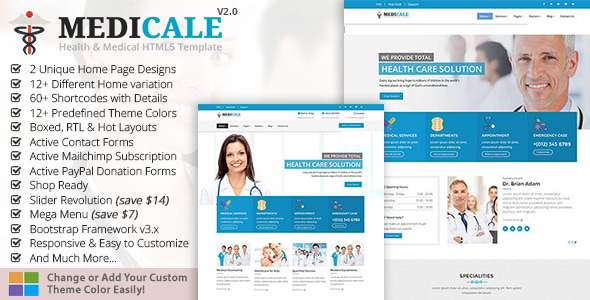Medicale - Dentist Clinic HTML Template Medicale - Dentist Clinic HTML Template