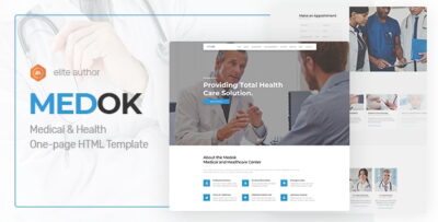 Medoc - Medical & Health One Page Template