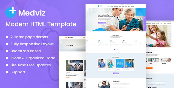 Medviz - Health & Medical template Medviz - Health & Medical template