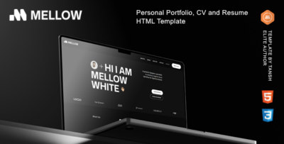 Mellow - Personal Portfolio HTML Template