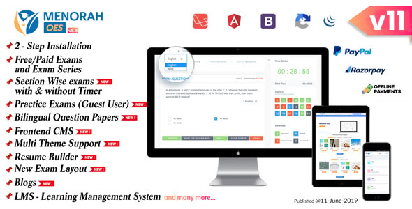 MenorahOES - Online Learning and Examination System MenorahOES - Online Learning and Examination System