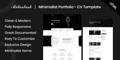 MilasTask - Responsive Portfolio HTML Template