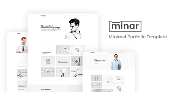 Minar - Minimal Portfolio Template Minar - Minimal Portfolio Template