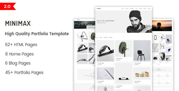 Minimax - Minimal Portfolio HTML Template Minimax - Minimal Portfolio HTML Template