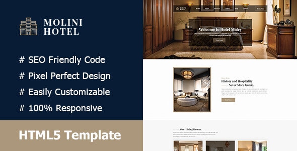 Molini- Hotel And Resort Responsive HTML5 Template Molini- Hotel And Resort Responsive HTML5 Template