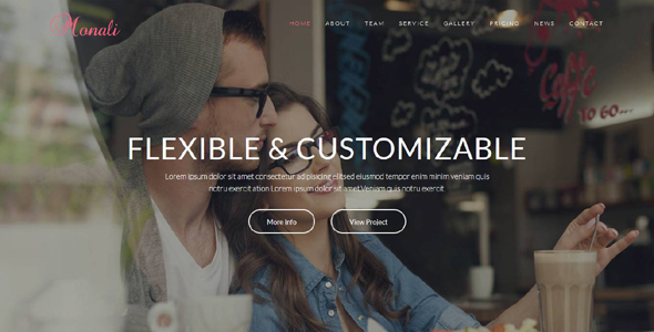 Monali - Responsive HTML5 Template Monali - Responsive HTML5 Template