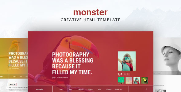 Monster Creative HTML Template Monster Creative HTML Template