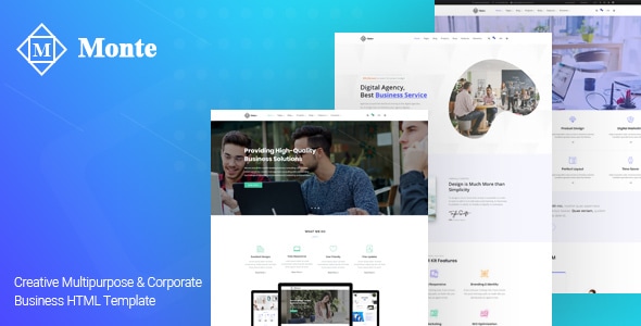 Monte - Creative Business HTML5 Template Monte - Creative Business HTML5 Template