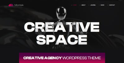 Montek - Creative WordPress Theme