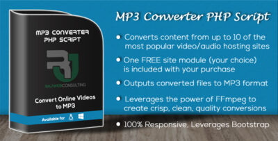 MP3 Converter PHP Script