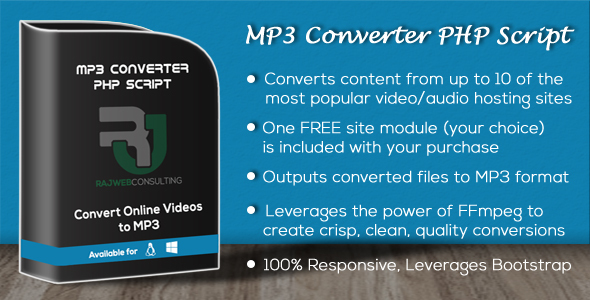 MP3 Converter PHP Script MP3 Converter PHP Script