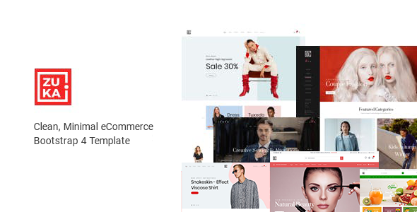 Multipurpose eCommerce HTML Template - Zuka Multipurpose eCommerce HTML Template - Zuka