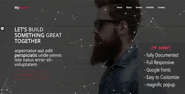 Mytouch - Personal Portfolio Template Mytouch - Personal Portfolio Template