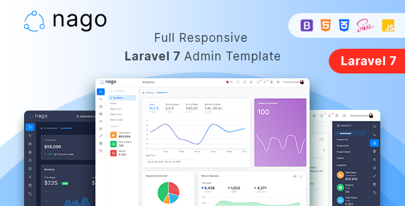 Nago - Laravel Admin Template Nago - Laravel Admin Template