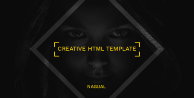 Nagual - Creative Personal/Agency Portfolio HTML Template