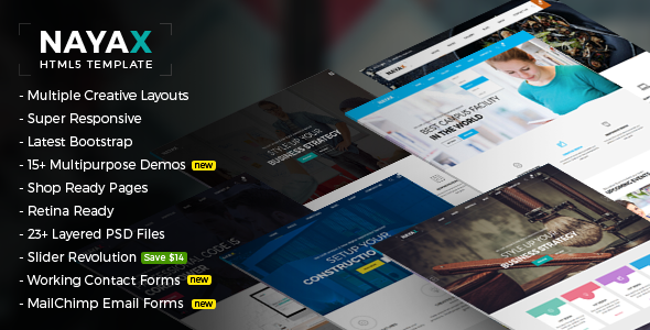 Nayax - Creative & Modern Multipurpose Nayax - Creative & Modern Multipurpose