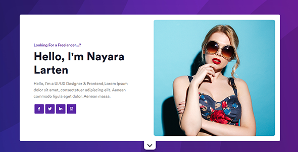Nayra - Responsive Resume / Personal Portfolio Nayra - Responsive Resume / Personal Portfolio
