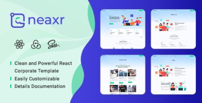 Neaxr - React Business Agency Template
