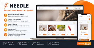 Needle - Laravel Single Vendor eCommerce