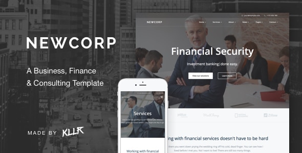 Newcorp - A Business, Finance & Consulting Template Newcorp - A Business, Finance & Consulting Template