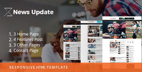 News Update || Newspaper Blog Template News Update || Newspaper Blog Template