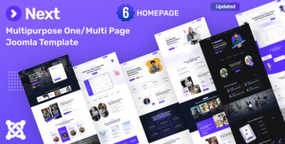 Next - Multipurpose Responsive Joomla Template