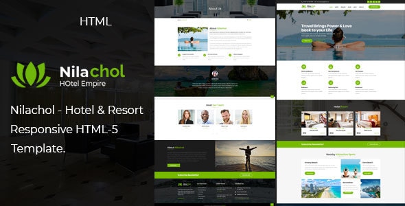 Nilachol | Hotel and Resort HTML5 Template Nilachol | Hotel and Resort HTML5 Template