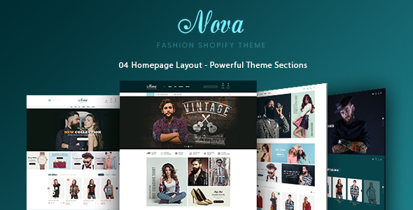 Nova - Fashion, Clothing & Accessories Shopify Theme Nova - Fashion, Clothing & Accessories Shopify Theme